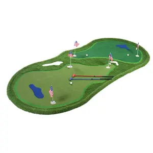 Wholesale Putting Green Mat Indoor Outdoor Golf Green Mini Turf Golf Turf Mat Artificial Grass For Golf