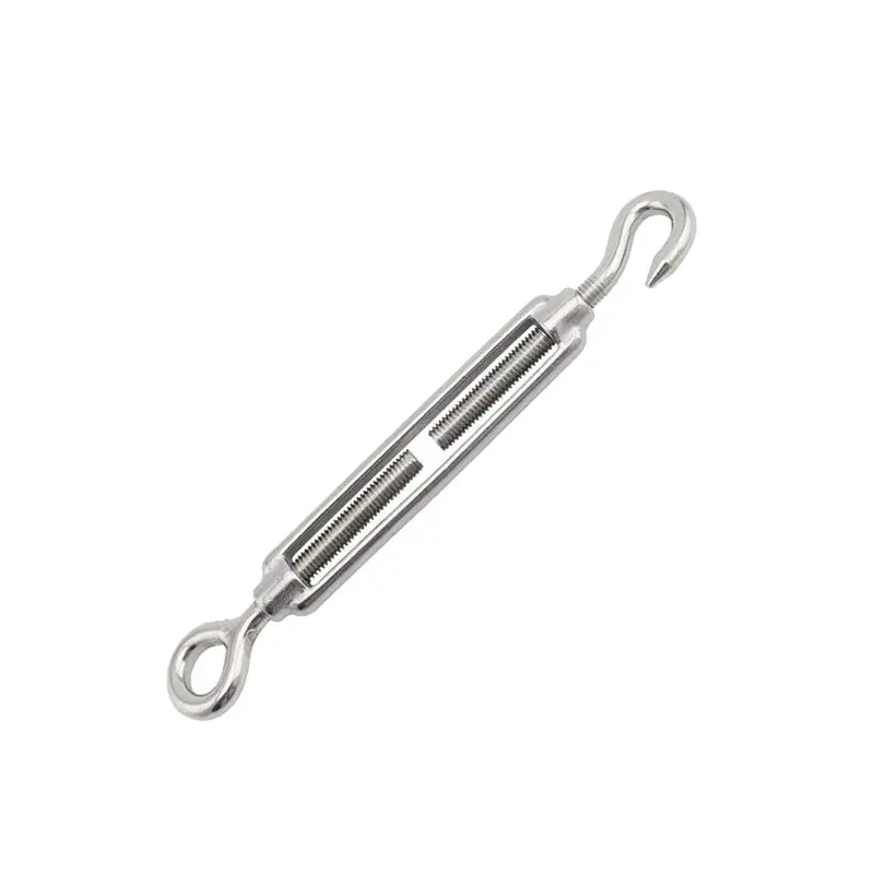 HLM Factory Direct Turnbuckle Use For What Turnbuckles With Double Screw Stainless Steel Turnbuckle Hook