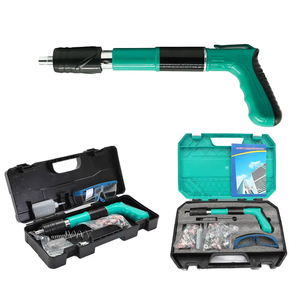 Clavadora neumática Industrial Huajian para techo, construcción <span class=keywords><strong>de</strong></span> edificios, silenciador, grapadora, marco <span class=keywords><strong>de</strong></span> hormigón, pistola <span class=keywords><strong>de</strong></span> calibre 22 - Product Image 2