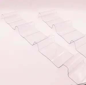 Proveedor de láminas de techo transparentes corrugadas de Pc, perfil de policarbonato de panel de techo de plástico