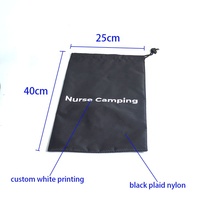 Sacs de sport personnalisés en polyester et nylon avec cordon de serrage et logo imprimé sur mesure