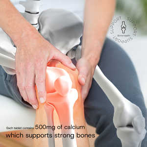 YIBAOKANG Calciumcarbonat-Tabletten 500 mg <span class=keywords><strong>Vitamin</strong></span> <span class=keywords><strong>D3</strong></span> 400 IE Ergänzung für Erwachsene für stärkere Knochen Verbesserte Calcium absorption - Product Image 2