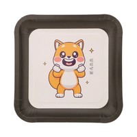 Papier sulfurisé écologique jetable de qualité alimentaire, carré, coloré, pour cuisine commerciale, avec motifs des 12 animaux du zodiaque (Singe, Poulet, Chien, Cochon)