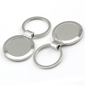 Khuyến Mại Tùy Chỉnh Tấm Key Holder Kim Loại Clip Keychain Thăng Hoa Trống Móc Cho Khắc Logo - Product Image 6