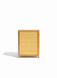 Meilleures ventes Armoire latérale moderne en rotin naturel faite à la main avec tiroir de sécurité pour chambre ou salon du Vietnam - Product Image 2