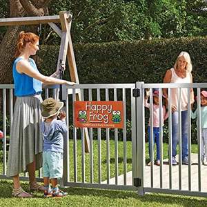 Charnières de portail robustes à fermeture automatique, charnières de portail de <span class=keywords><strong>piscine</strong></span> avec pieds d'alignement, sans rouille et réglables - Product Image 4