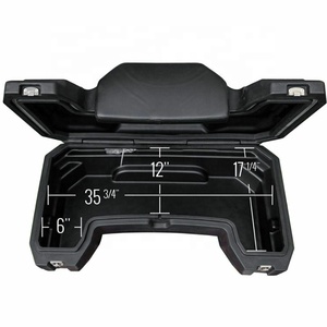 Pièces de haute qualité pour VTT/UTV, coffre et boîte de VTT rotomoulé noir à très grande capacité - Product Image 2
