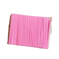 Attaches torsadées en papier kraft Fanxing de 4 mm de large pour le regroupement et la fixation des câbles de multiprises