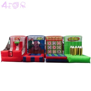 Hot bán trẻ em trò chơi ngoài trời Carnival thú vị Inflatable New Carnival trò chơi cho thuê - Product Image 1