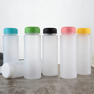 Botella de Agua de Plástico Transparente Promocional con Logotipo Personalizado, Botella de Agua para Jugo y Bebidas, para Regalo Publicitario - Product Image 2