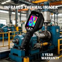 FE09 Nouvelle caméra thermique infrarouge IR à résolution supérieure 240 x 240 avec Wifi et affichage en temps réel sur PC, caméra thermique
