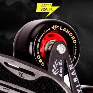 आउटडोर Freeline पटरियां रोड बहाव पटरियां पु पहियों के साथ प्लेट और ABEC-9 608 बीयरिंग - Product Image 6