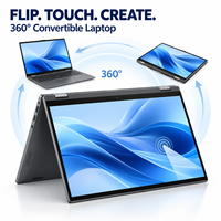 Laptop Layar Sentuh 15.6 Inci Intel Core I3-10100Y RAM 16GB SSD 256GB WiFi 6 Windows 11 Home Baru IPS Full HD Untuk Penggunaan Bisnis