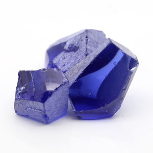 Luz de Tanzanita # Piedra Sintética de Color A146, Materia Prima Nano Sin Cortar, Nanosital en Bruto, Nano Gemas para la Elaboración de Piedras Sueltas - Product Image 3