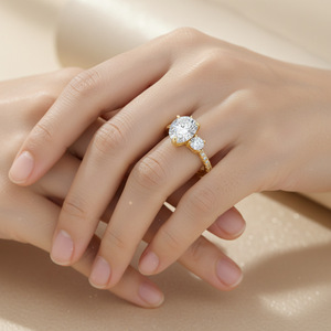 <b>Two</b> <b>Stone</b> Pear Moissanite Twist <b>Ring</b> S925 Sterling Silver Women Engagement Promise Wedding Finger Jewelry Gift - Product Image 3