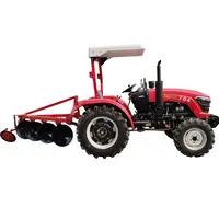 Tavol 50hp Mini Garden Tractors for Agriculture Equipments with farming tools equipment machines