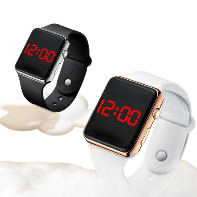 Unisex Waterproof Sports Student Girls Kids Led Watches Electronic Digital Watch Boys Waterproof Hot Sale Kids Watches