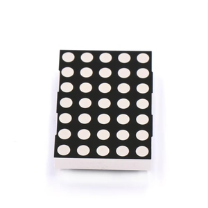 Chất lượng cao 5x7 Dot Matrix <span class=keywords><strong>LED</strong></span> hiển thị 2.54 mét chung anode/phổ biến cathode Houkem-10057-A/bởi - Product Image 1
