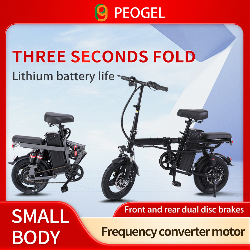 Paige Folding Electric Bike with Compact Size 48V Stylish Easy