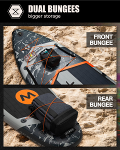 Planche de SUP personnalisée en stock 11'6'x35'x6' Planche de surf en matériau Drop Stitch Planches de <span class=keywords><strong>paddle</strong></span> gonflables avec accessoires - Product Image 6