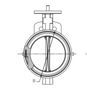 Actionneur électrique Rotork/AUMA de haute qualité avec vanne papillon Keystone F990/F920, pièces de vanne neuves et complètes incluses - Product Image 2
