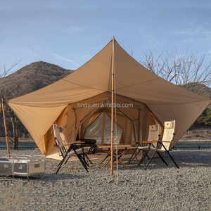 Pour l'hiver Air gonflable voyage tentes Camping en plein air poêle Jack noir Air auvent <span class=keywords><strong>tente</strong></span> - Product Image 4