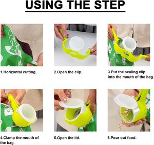 คลิปหนีบปิดผนึกถุงอาหารแบบขายส่ง ช่วยรักษาความสดของอาหาร ปิดผนึกถุงขนมได้แน่น - Product Image 2