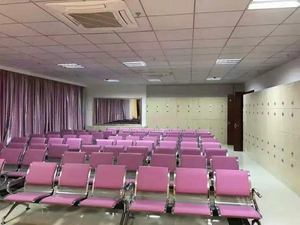 Chaise d'attente 2 places pour mains et pieds, chaise d'attente pour hôpital, centre de soins ambulatoires, lieux publics, gare et aéroport - Product Image 6