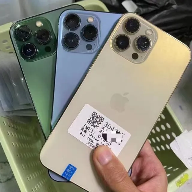 高品質の中古iPhone 13 Pro Max、ほぼ新品の中古携帯電話、オリジナルの米国ブランド