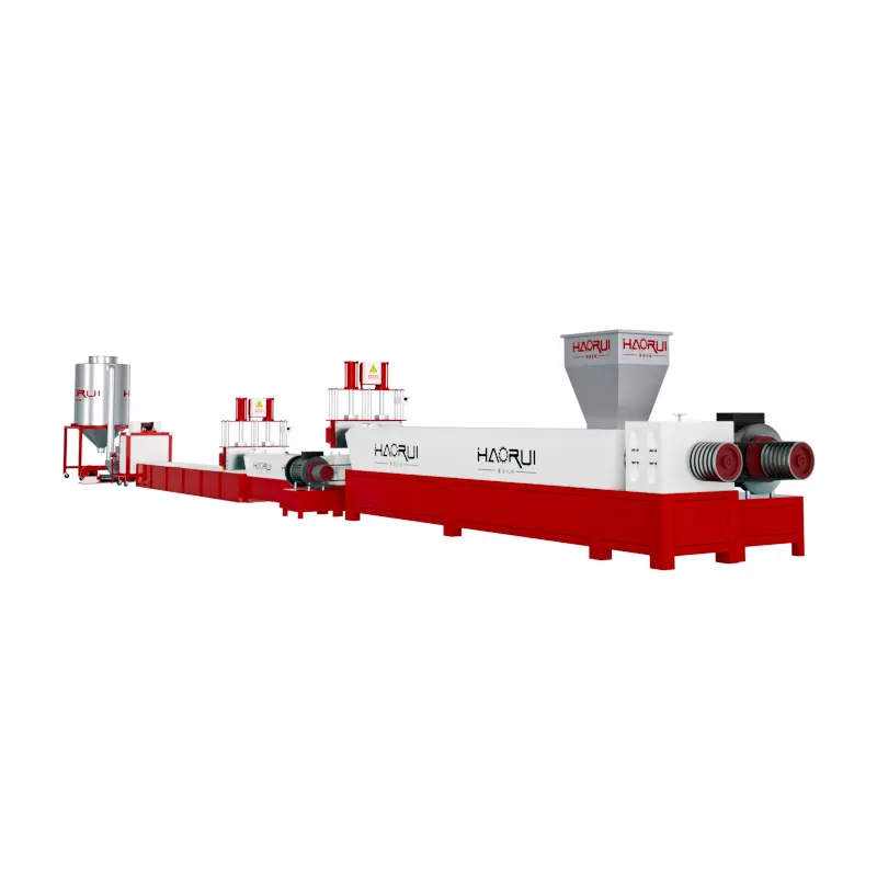 Best selling top Quality waste plastic pelletizing granules making machine for plastic recycling