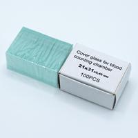 21*31mm Transparent Glass Microscope Slides for Blood Counting Chamber Customized OEM Lab Research Use