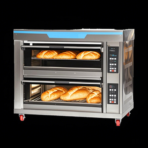Horno eléctrico de gran tamaño al por mayor de fábrica, horno tostado eléctrico para hacer pizza de buena calidad a bajo precio para la venta - Product Image 5