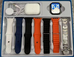 Nuevo Modelo ZM-100Plus Serie 10 Reloj Inteligente para Niños con Pantalla AMOLED, Carga Inalámbrica, Compatible con iOS, 7 Correas, Bomba de Aire - Product Image 3