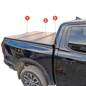 Couverture de benne rigide pliable en trois parties en aluminium étanche, <span class=keywords><strong>prix</strong></span> usine, pour Isuzu GMC Sierra Tundra Ford Ranger - Product Image 4