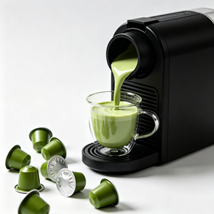 Matcha Green Tea Capsules Private Label Matcha Pods 10pcs OEM Available - Product Image 4
