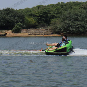 FDS Tubos remolcables para 2 personas para canotaje, tubo inflable remolcable para deportes acuáticos con respaldo para hombres y mujeres Lake Beach Fun - Product Image 6