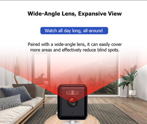 กล้องวงจรปิด WiFi รองรับ <span class=keywords><strong>Alexa</strong></span> และ Google Home พร้อมเสียงสองทาง ระบบ Tuya มองเห็นในเวลากลางคืน เซ็นเซอร์ CMOS มาตรฐาน IP65 หมุนได้ ตรวจจับความเคลื่อนไหว บันทึกภาพลงคลาวด์ ความละเอียด 4MP/2MP - Product Image 5