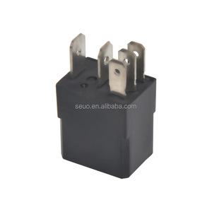 Nhà Máy Bán buôn ô tô xe tải xe van xe máy phổ <span class=keywords><strong>Relay</strong></span> 4 pin/5pin 12V/24V 40A rele Relais khởi động chuyển tiếp chuyển đổi - Product Image 1