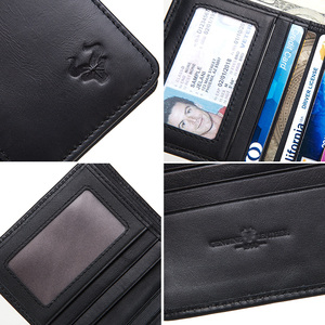 HUMERPAUL − portefeuille en <span class=keywords><strong>cuir</strong></span> pour hommes, marque de luxe, Rfid, pour cartes de crédit, accessoire court, Slim, <span class=keywords><strong>porte</strong></span>-cartes de poche - Product Image 5