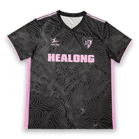 Venta al por mayor sublimación uniforme de fútbol personalizado transpirable de secado rápido de poliéster uniforme de fútbol Jersey