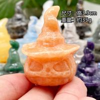 Kristal Ukiran Tangan Promo Spesial, Batu Permata Kristal Alami, Ukiran Kristal Penyembuh, Ukiran Labu Mini untuk Hadiah