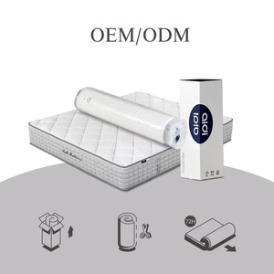 <span class=keywords><strong>Materasso</strong></span> Ibrido Pieghevole Queen Size con Molle Insacchettate e Gel Memory Foam, Arrotolabile in Scatola, Compresso, per Arredamento Casa - Product Image 6