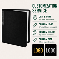 Porte-documents de présentation A4 en PP, reliure en tissu, bord de 1,0 mm, 10, 20, 30, 40 pochettes, pour entreprise, vente en gros
