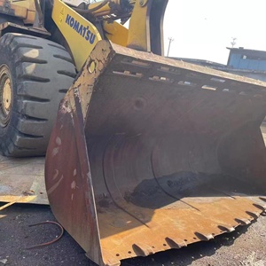 Chargeuse sur pneus KOMATSU WA600-6, capacité de 60 tonnes, équipement de construction lourd d'occasion, moteur Cummins, pompe Denison, modèle 2019 - Product Image 4