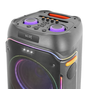Subwoofer <span class=keywords><strong>doble</strong></span> de 8 pulgadas, sistema de sonido portátil para exteriores, alta potencia, 240W, potente altavoz de bocina portátil móvil recargable - Product Image 5