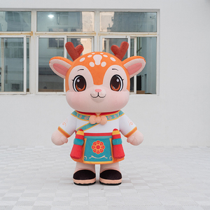 Mascotte gonflable <span class=keywords><strong>Skye</strong></span> personnalisée, costume gonflable de dessin animé, mascotte cerf gonflable, costumes gonflables de haute qualité pour hommes - Product Image 1
