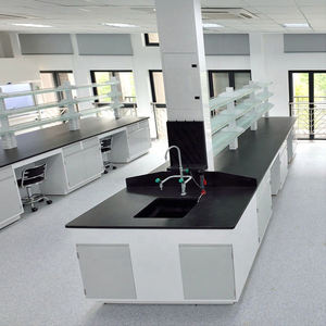 Banc <span class=keywords><strong>de</strong></span> table <span class=keywords><strong>de</strong></span> laboratoire en acier inoxydable personnalisé mobilier <span class=keywords><strong>de</strong></span> laboratoire d'hôpital et d'université Table <span class=keywords><strong>de</strong></span> laboratoire universelle - Product Image 1