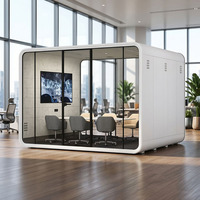 Cabine de travail insonorisée prête à l'emploi pour bureau, cabine téléphonique acoustique, salle de réunion commerciale