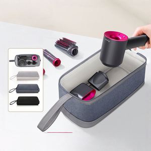 Bolsa de nailon ligera para secador de pelo, impermeable, resistente al desgaste, con diseño de figura humana, portátil, multifuncional, para rizador de pelo - Product Image 1