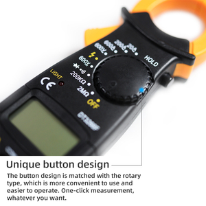 Pinza Amperimétrica Digital Inteligente AC/<span class=keywords><strong>DC</strong></span> con Rango Automático, Pantalla LCD y 1 Año de Garantía DT3266F - Product Image 3
